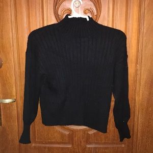Black Turtleneck Sweater